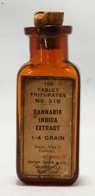 Comprimidos con extracto de cannabis
