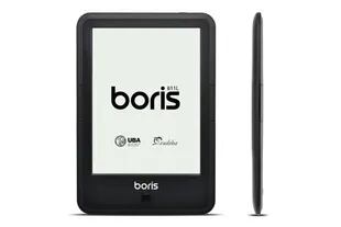 Boris 611L es el lector de ebooks con pantalla de tinta electrónica de Eudeba