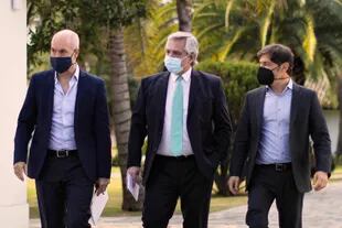 Horacio Rodríguez Larreta, Alberto Fernández y Axel Kicillof, tres estrategias políticas distintas ante la disrupción que marcó el coronavirus
