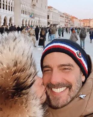 Las increíbles vacaciones de Araceli González y Fabián Mazzei en Venecia (Foto: Instagram)