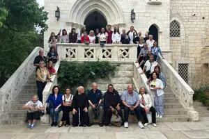 El deseo de un grupo de peregrinos argentinos que viajó a Israel