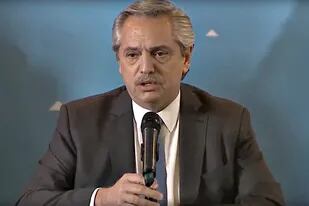 El presidente electo Alberto Fernández