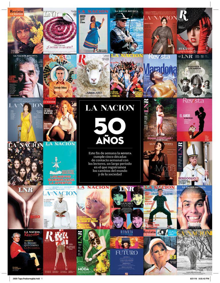 Aniversario: la revista de LA NACION celebra mañana sus 50 años