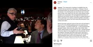El día que Leonardo DiCaprio estuvo en el Rao's en Nueva York