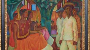 Baile de Tehuantepec, 1928. De Diego Rivera (México 1886-1957). Óleo sobre lienzo de 2,007 metros de alto por 1,63 de ancho, fue adquirido por 15,7 millones de dólares este mes