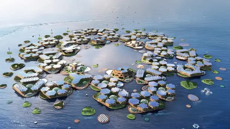 Cómo es la asombrosa ciudad flotante que comenzará a construirse muy pronto