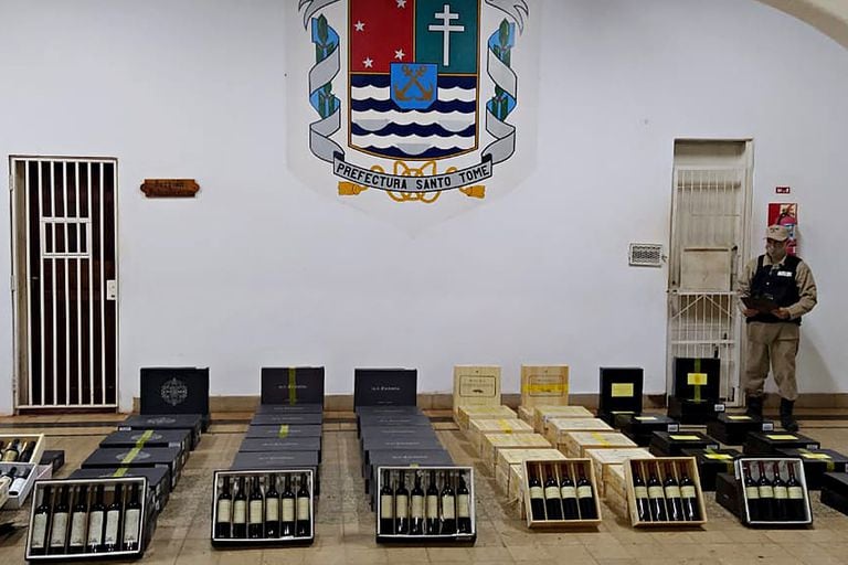 Secuestraron 503 botellas de vino premium que tenían como destino Brasil