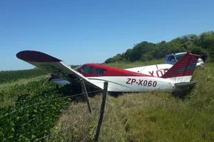 El 22 de febrero una avioneta proveniente de Paraguay se accidentó. Se sospecha que traía 200 kilos de cocaína.