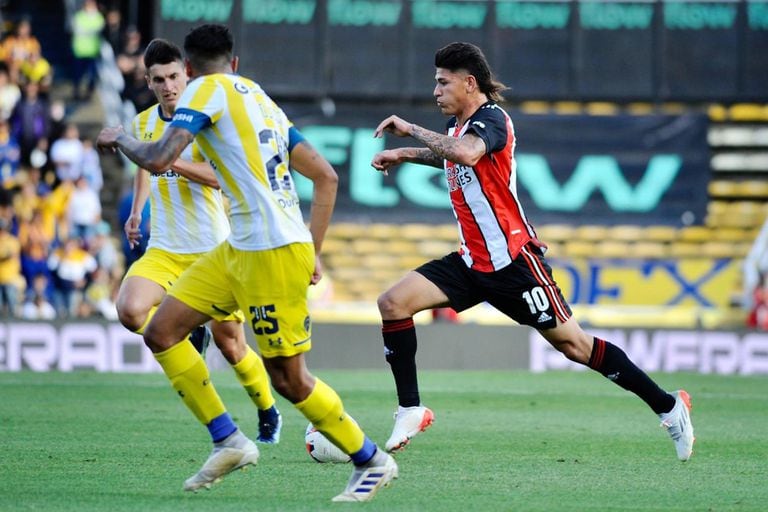 Carrascal ingresó en el segundo tiempo para darle más juego a River 