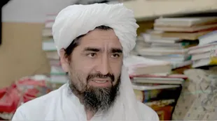 El influyente clérigo jeque Rahimulá Haqqani se reunió el mes pasado con líderes talibanes.