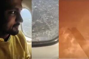 Un impactante video filmado desde adentro del avión muestra cómo fue el accidente que dejó 68 muertos