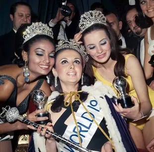 María del Carmen Sabaliauskas, coronada como Miss Mundo: su vida le deparaba más sorpresas y giros