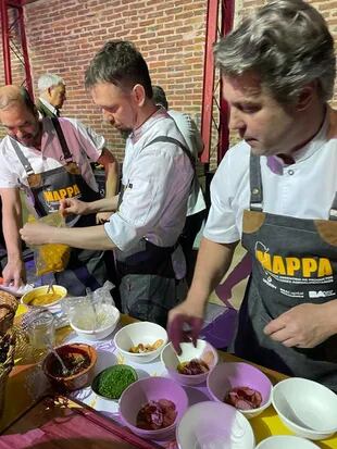 Los chefs de Mappa en acción