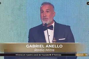 Gabriel Anello, mejor relator deportivo de 2021