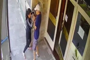 Una ladrona forcejeó con un anciano de 80 años para robarle el celular y lo tiró al piso