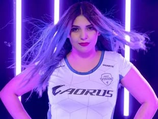 Florencia Alejandra Gasparini (29 años), @Flossie.ARG en Instagram, una de las gamers destacadas de la Argentina