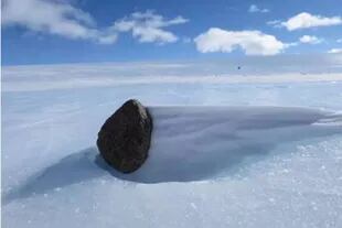 Meteorito antártico