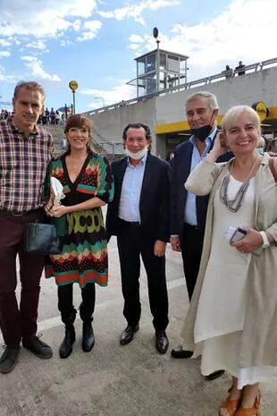 Alvaro de Lamadrid, Paula Bertol, Dante Sica, Oscar Aguad y Silvana Giudici