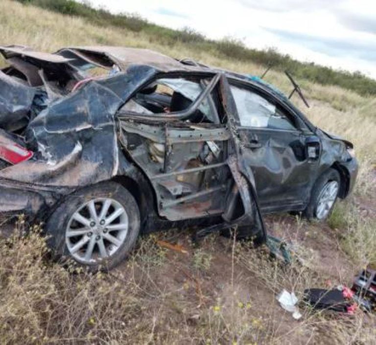 El Toyota Camry 2.4 en el que iba Conde se despistó en la ruta 20.