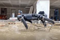 El perro robot francotirador Vision-60 ahora es capaz de nadar