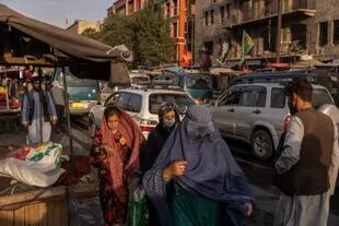 Un mercado de Kabul