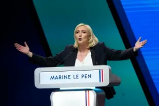 Far-right Marine Le Pen