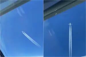Un piloto mostró cómo es el tránsito aéreo desde la cabina de un avión y sorprendió a todos