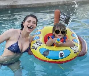 Eva de Dominici con il figlio Cairo (Foto: Instagram)