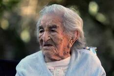 Murió Casilda Benegas, la mujer más longeva del país