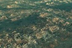 Con un video, Ucrania exhibe los destrozos en Lugansk