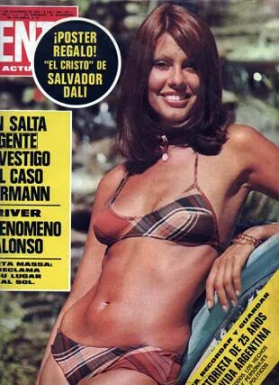 Mirta Teresita Massa, al calor del verano, retratada por las revistas de la época