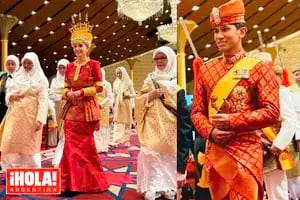 De qué se trata la ceremonia ancestral que se llevó a cabo en la boda real del príncipe de Brunéi