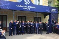 La Conmebol inauguró la Casa del Fútbol en Moscú: participaron Infantino y Tapia