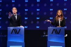 Santilli y Tolosa Paz polarizaron el debate de los candidatos bonaerenses