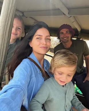 Zaira Nara disfrutó de unas exóticas vacaciones junto a su pareja Jakob Von Plessen y sus dos hijos. Foto/Instagram: zaira.nara
