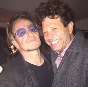Bono y el Bebe Contepomi se hicieron grandes amigos a través de la música