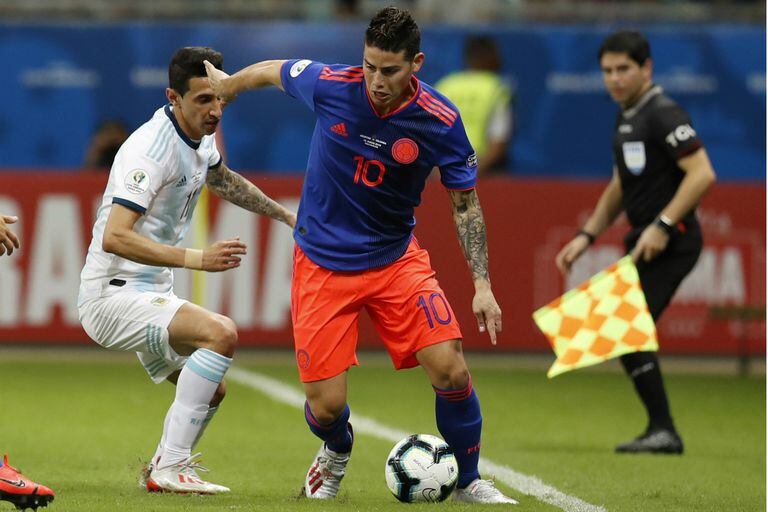 James Rodríguez: agobiado por las lesiones, en Bayern Munich es una sombra. Se destacó en Colombia en el 2-0 ante la Argentina, pero en Europa suele fallar; lo mismo le pasó en Real Madrid