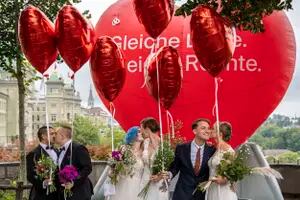 Suiza le dijo que “sí” al matrimonio igualitario en un referéndum