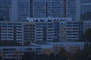 Un barrio de Berlín en penumbras como parte de las medidas de austeridad impulsadas en Alemania