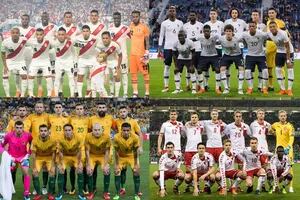 Mundial Rusia 2018. Grupo C: perfiles de Francia, Australia, Perú y Dinamarca