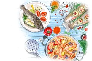 El pescado, rico en vitaminas, minerales y Omega 3 es uno de las mejores alimentos para disminuir el colesterol