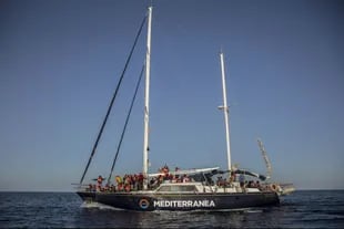El barco Alex, de la ONG Mediterranea Saving Humans