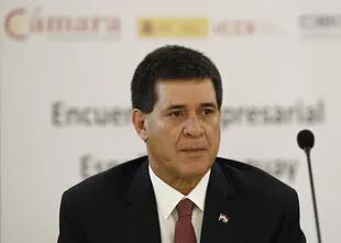 El expresidente de Paraguay Horacio Cartes