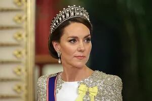 El homenaje de Kate Middleton y Camilla a Isabel II en su primera cena de gala como princesa de Gales y reina