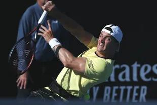 Gusti Fernández perdió en los cuartos de final del Abierto de Australia ante el británico Alfie Hewett.