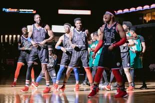 The Globetrotters show will be seen this Saturday, at Luna Park 
