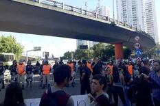 Jornada de protestas en varios puntos de la ciudad de Buenos Aires