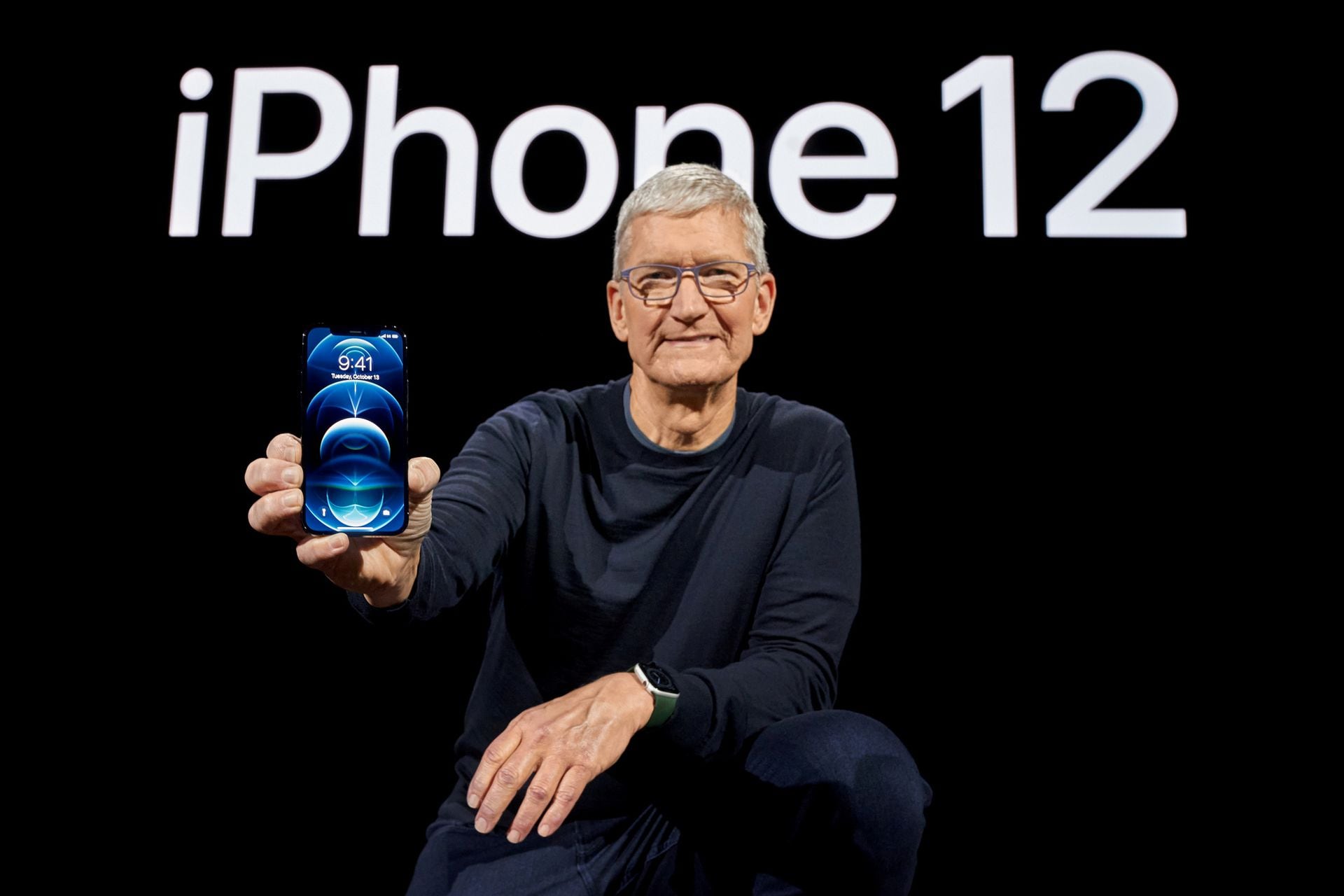 Cook acaba de presentar el iPhone 12