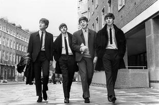 John, Ringo, Paul y George, los de Liverpool en plena época dorada.