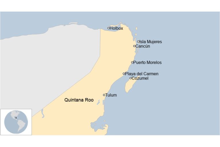 El gran éxito de Cancún se expandió a los balnearios vecinos de Isla Mujeres, Puerto Morelos y la zona de la Riviera Maya, donde se ubican otras playas hermosas como la de Tulum